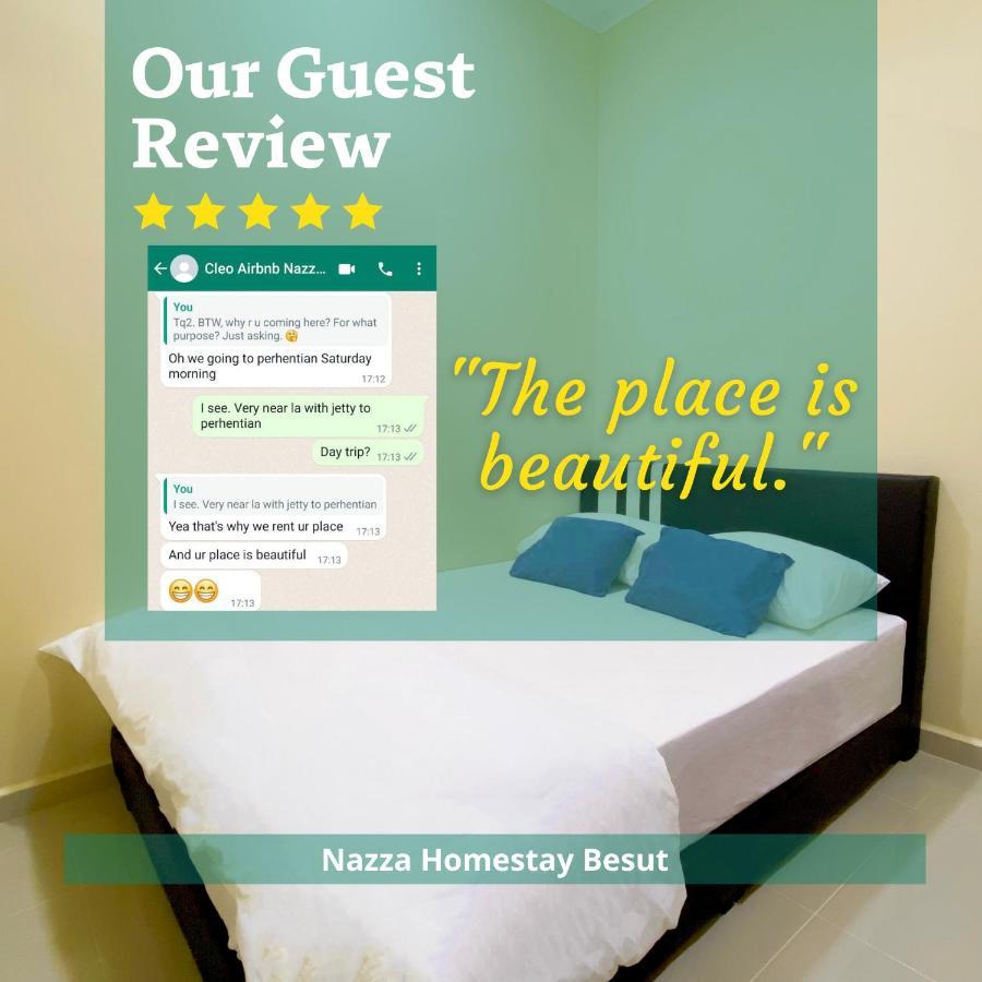 Nazza Homestay Besut With Pool Near Jetty To Perhentian Kampung Raja Екстер'єр фото